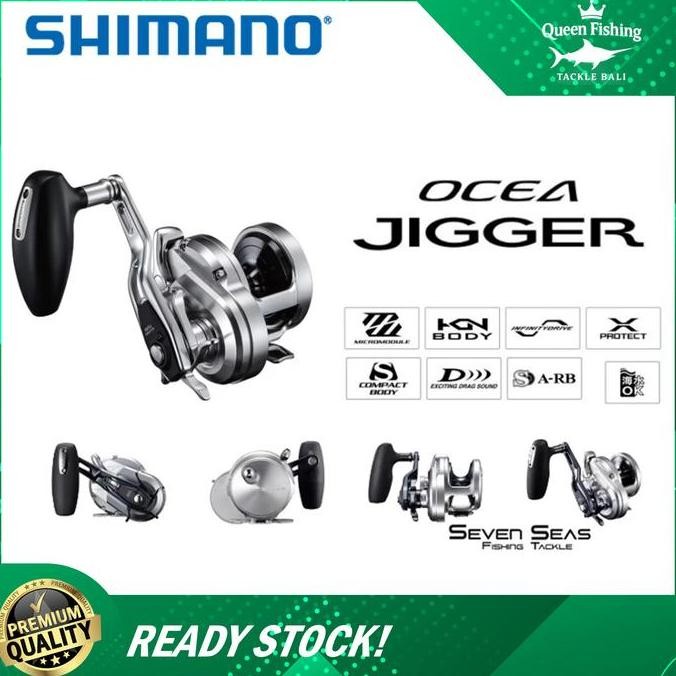 GULUNGAN PANCING REEL SHIMANO OCEA JIGGER 21 1500 PG