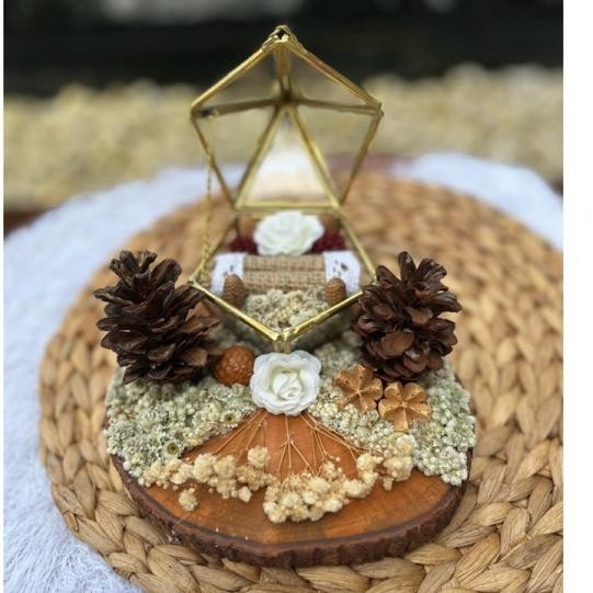 Kotak Box Cincin Rustic Box Ring Tunangan Ring Box Lamaran Ring Box Seserahan