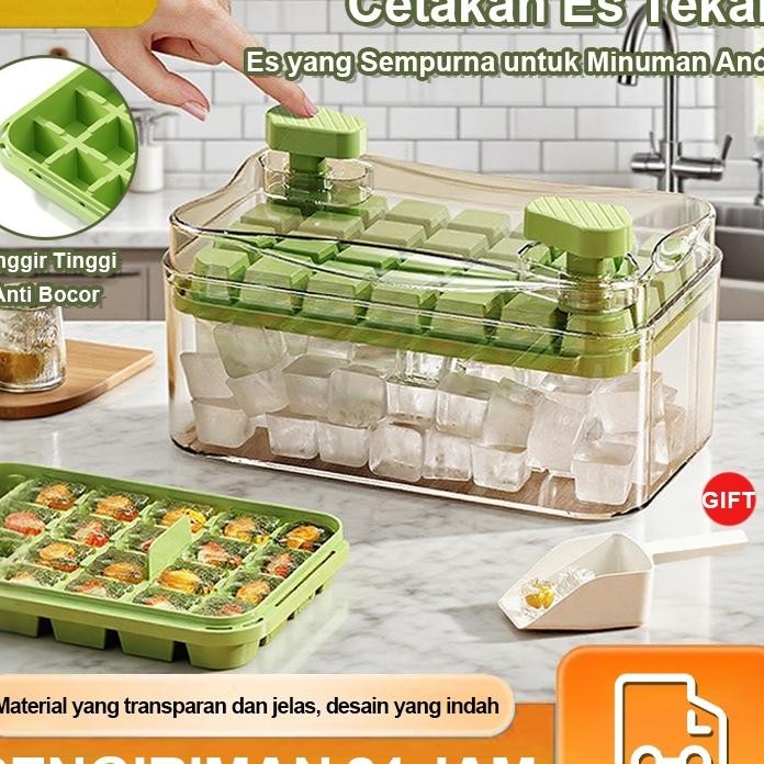 Awesome Box Cetakan Es Ice Storage Box  Free Sekop Es Cetakan Es Batu Cetakan Es Batu Kotak Ice