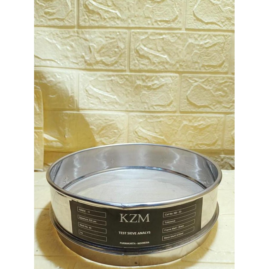 Stainless Sieve Ayakan Mesh 40 (425um)