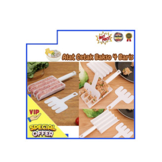 alat cetak bakso 4 baris pentol besar kecil cetakan bakso pentol telur jumbo manual anti lengket