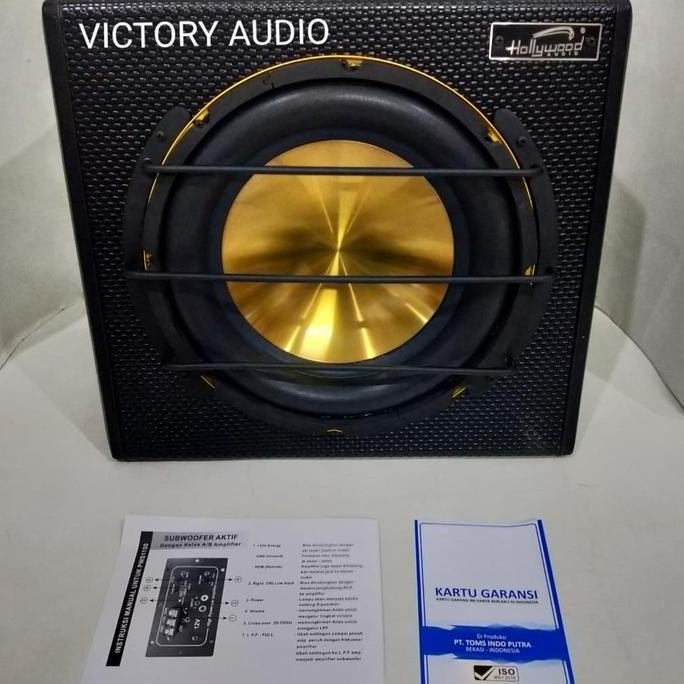 Subwoofer Bassbox Aktif 12 Inch Hollywood Hw-1260 / Hw1260 Original