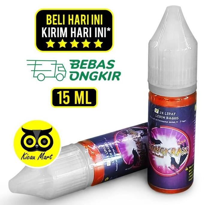 paling diminati] Vitamin suplemen penggacor burung dongkrax dongkrak oriq jaya 15 ml