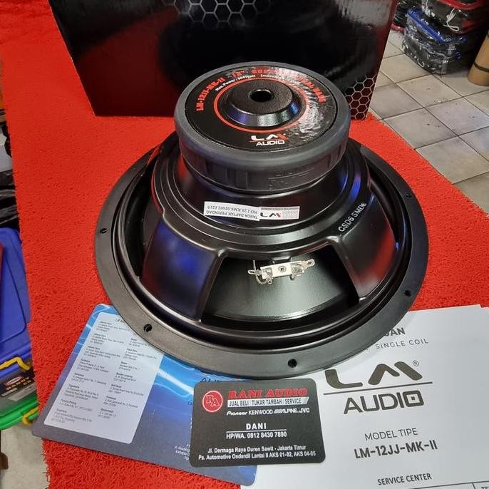 Subwoofer Lm Audio Lm-12Jj-Mk-Ii Subwoofer 12 In