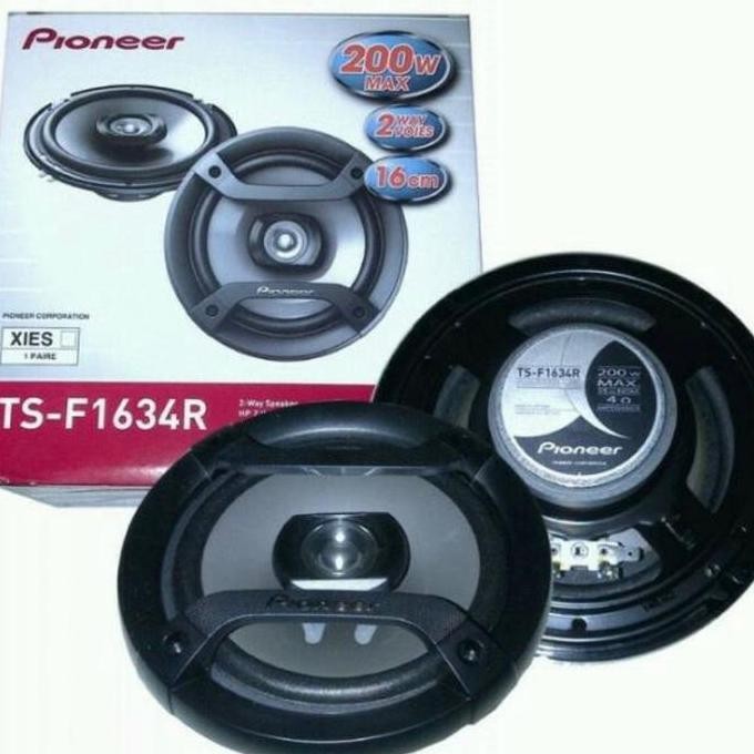 Pioneer Ts F1634-R Speaker Coaxial Mobil 2 Way Ts F1634R