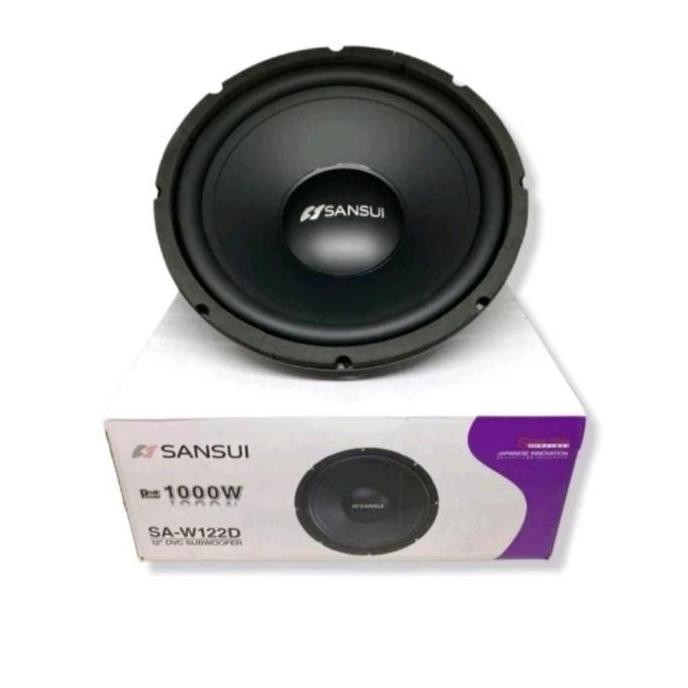 Subwoofer Sansui Sa W 122D / Sub Sansui 12 Inch Mobil Universal