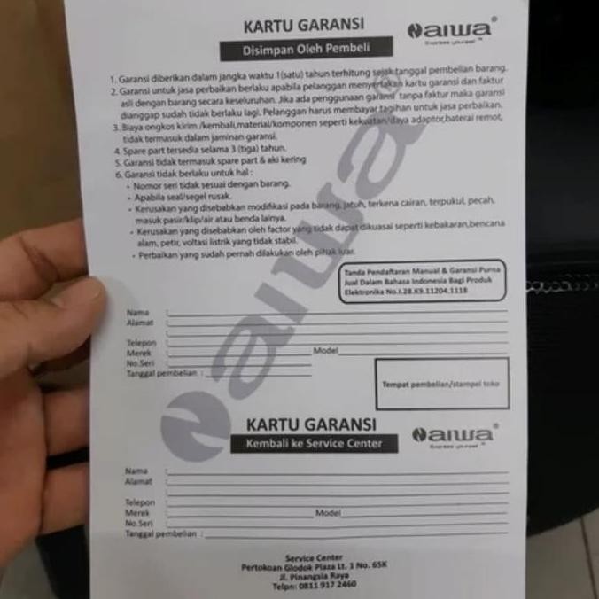 Speaker Metting Portable Aiwa 12 Inch Isi 2 Mic Wirelles