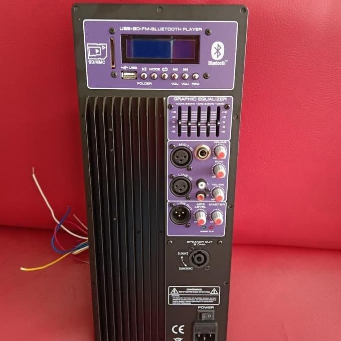 Power Kit Aktif/Mesin Speaker Active Bluetooth Equalizer Usb