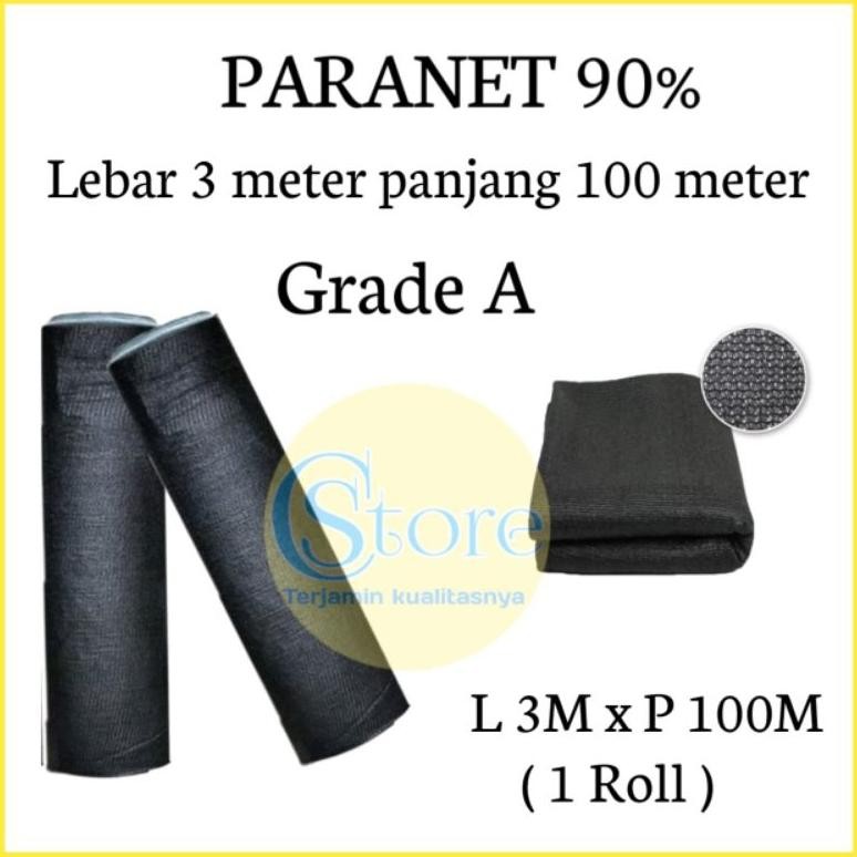 Paranet 90% lebar 3 meter | 1 Roll