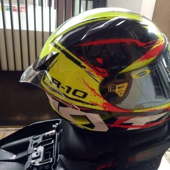 SPOILER KYT R10 DARK SMOKE / SPOILER R10 SPOILER CUSTOM Motorcycle Original