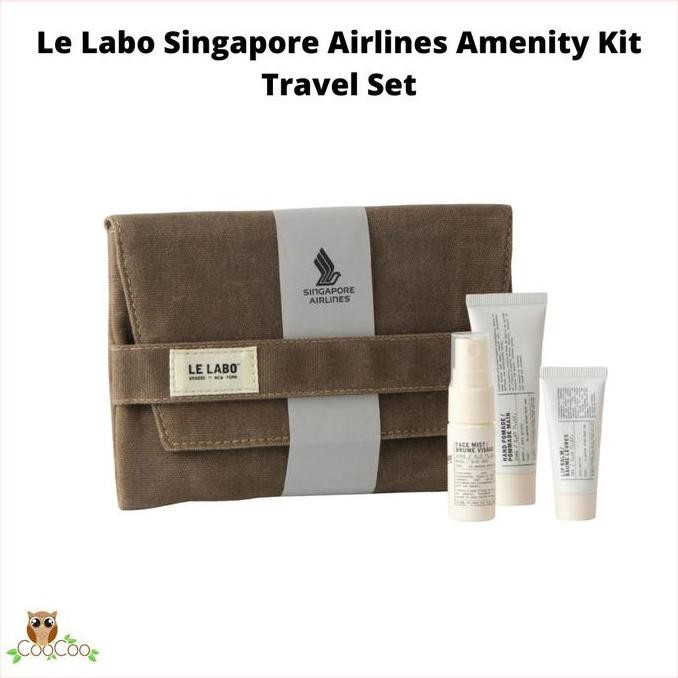 TERMURAH - Le Labo Singapore Airlines Amenity Kit Travel Set