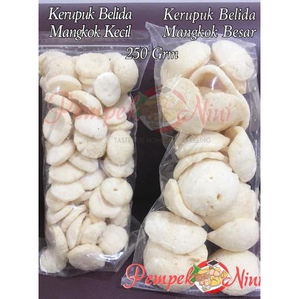 New Kerupuk/Kemplang Mangkok Ikan Belida Asli Palembang