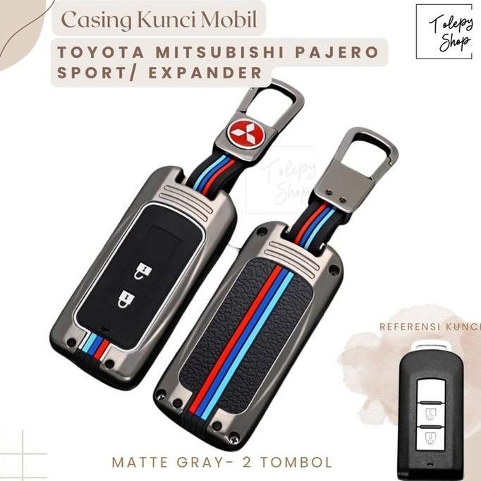 Premium Tolepy Cover Kunci Mitsubishi Pajero Sport / Xpander / Xpander Cross / Sarung Kunci Mobil Pr