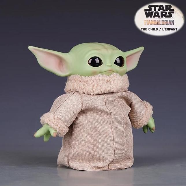 Baby Yoda Star Wars Mandalorian Boneka Original