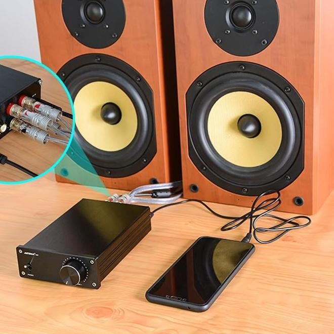 Aiyima A07 Amplifier 2X300W Tpa3255 Class-D Digital Amplifier