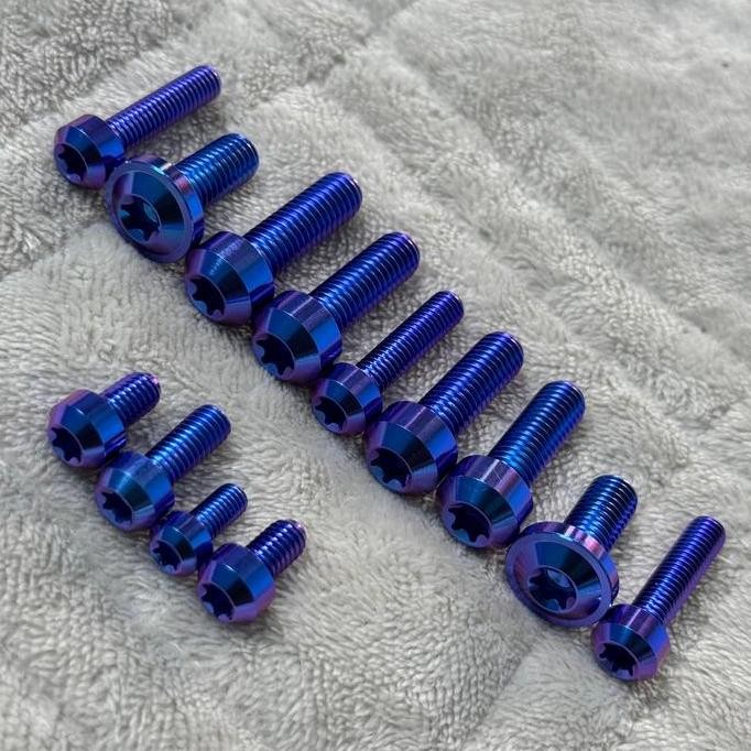 Baut Titanium Set Underbonetyga Ninja R Ss Rr Old Zx New Rr