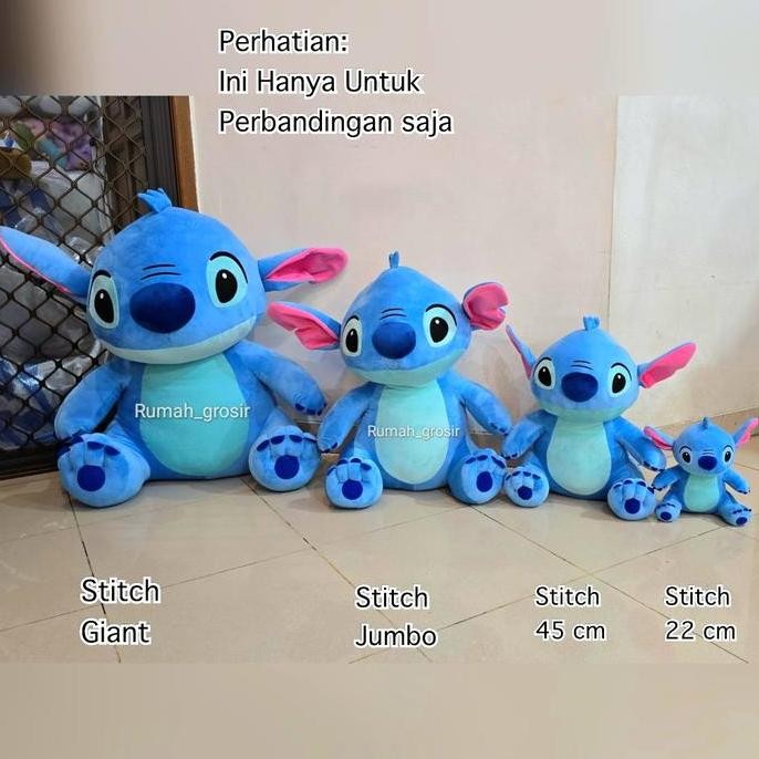 Boneka Stitch Besar Jumbo / Boneka Lilo And Stitch