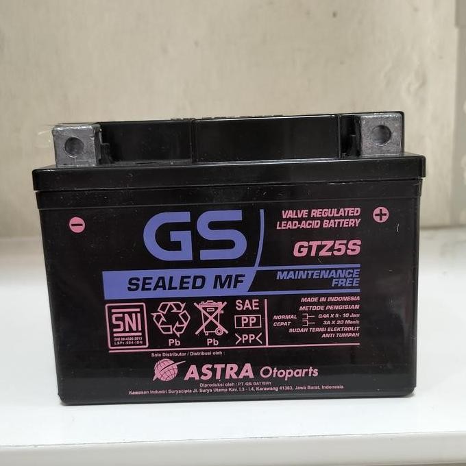 Aki Motor Gs Astra Gtz5S