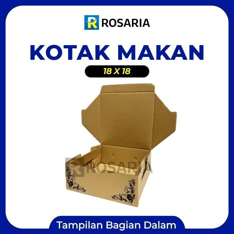 [ 10 Pcs ] Kotak Makan Uk 18 Motif Terpack Kemasan Makanan Foodgrade Trend