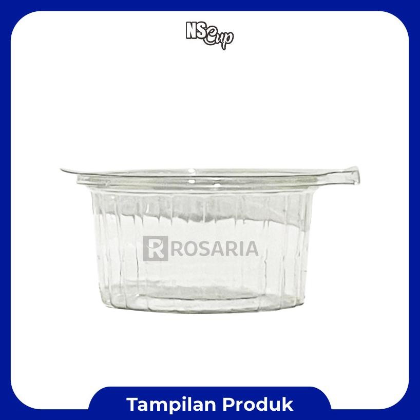 Ns Cup 60 Ml Cup Puding Mika Jelly Sauce Tutup Sambung Ready Stok