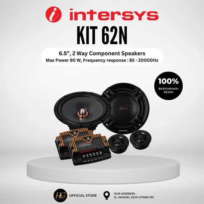 TERMURAH - Speaker Split 2way 2-way Intersys seri KIT-62N