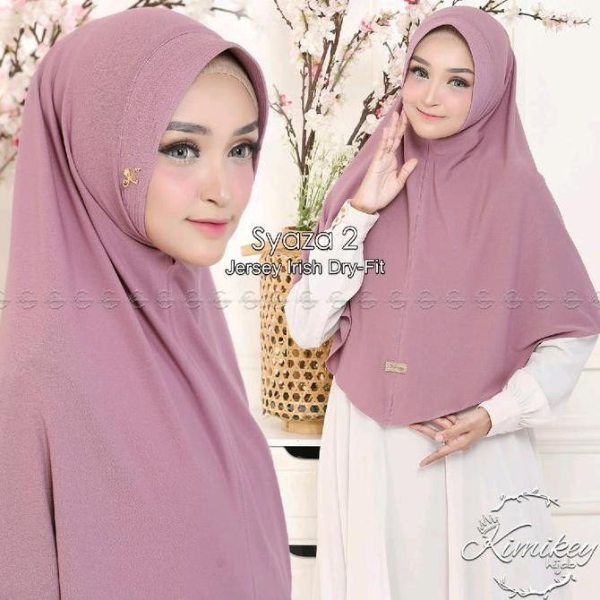 Promo Jilbab Instan Jumbo Syaza ORI Kimikey Hijab COD