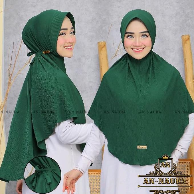 Promo Sakira Jilbab jumbo jersey plisket smoke COD