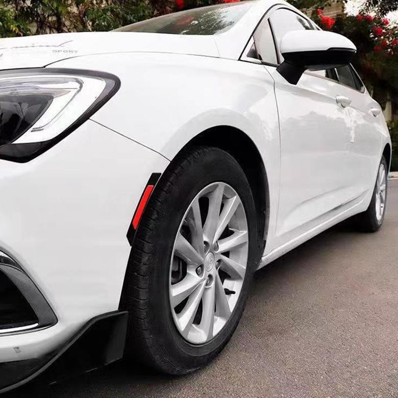 Trend - Stiker Reflektor Mobil/Stiker Lampu Kaca Mobil Belakang/Dummy Side Marker Tempel Mata Kucing