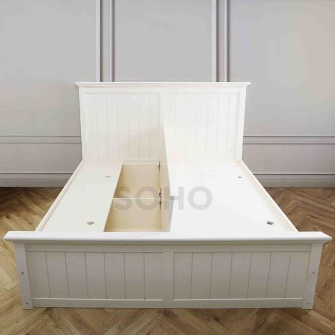 SOHO.ID Furniture Divan Dipan Rangka Tempat Tidur Laci Korea - Ashley Bed LP