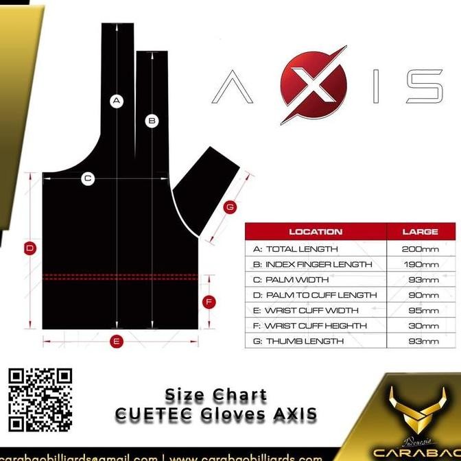 Cuetec Glove Axis