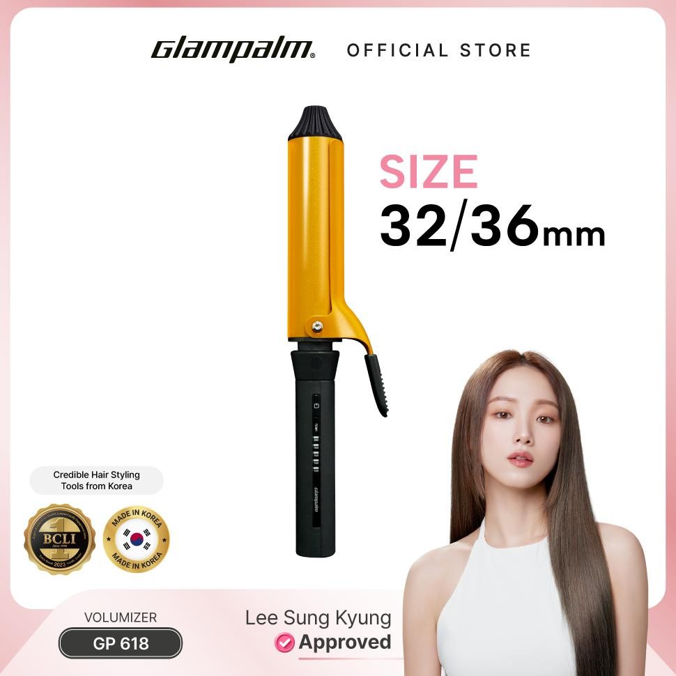 Glampalm Catokan Pengeriting Rambut / Curling Iron GP618