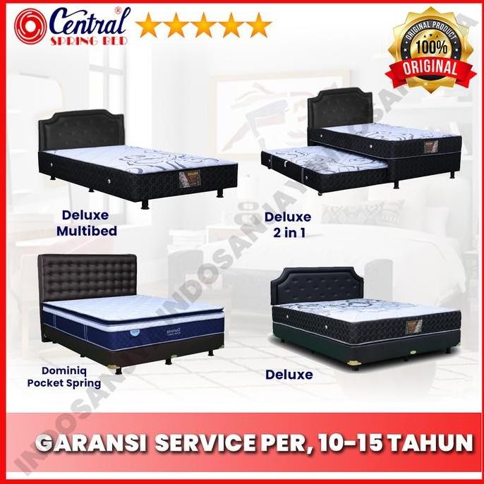 Springbed CENTRAL - Deluxe Multibed - Deluxe 2 in 1 - Deluxe