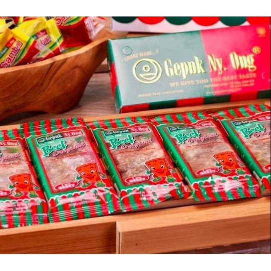 Gepuk Ny Ong [Frozen] - Empal Sapi / Ayam / Pedas