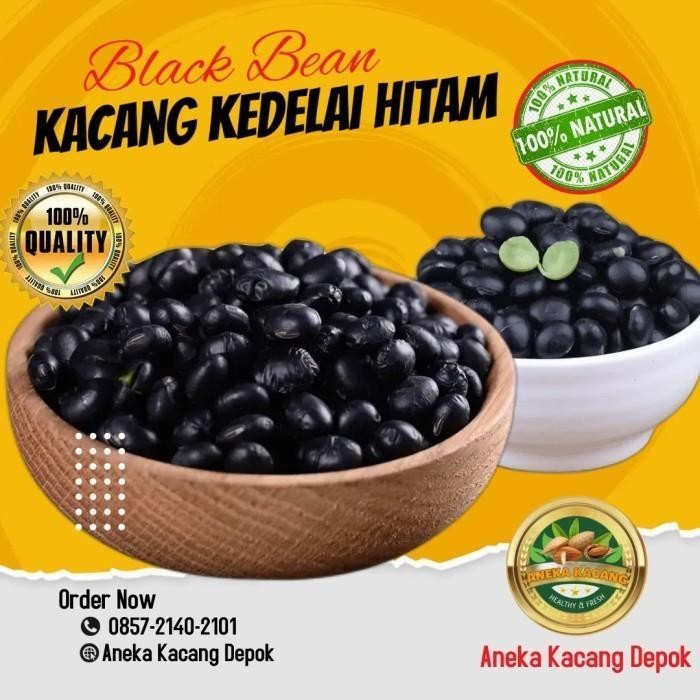 Kacang Hitam Kacang Kedelai Hitam Black Bean Black Soy Bean 1Kg