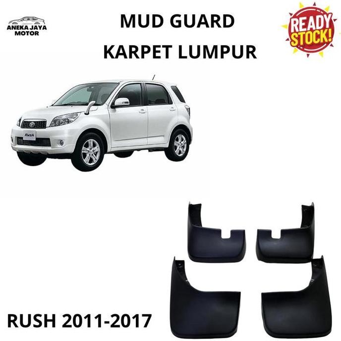 Tahan Lumpur Mobil Rush Terios/Mud Guard Mobil Karpet Lumpur Rush All New Accessories Car Motorcycle
