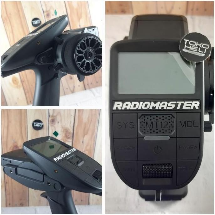 Radiomaster Mt12 4In1 W/ R85C Rx Receiver Rc Car Radio Controller Tx