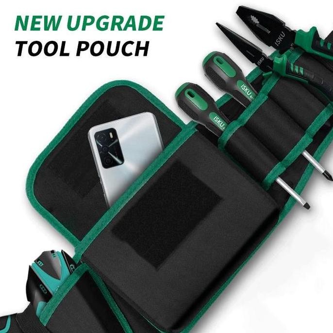 ISKU Tool Bag Pinggang Tas Perkakas Pinggang Waist Toolbag Tool Belt