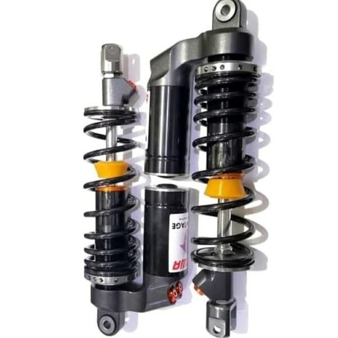 SHOCK SHOWA WP NMAX NEW NMAX LAMA XMAX PCX 335 MM FULL BLACK Motocycle Original