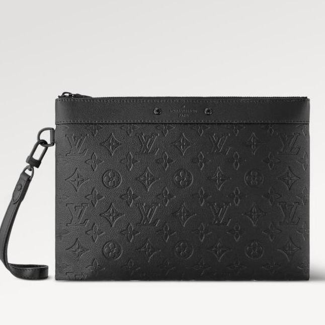 Tas pouch clutch Pria man LV Louis Vuitton Pochette To go M81570 Original Product GS