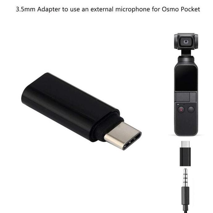 Adapter Mic Type-C To 35Mm For Dji Osmo Pocket