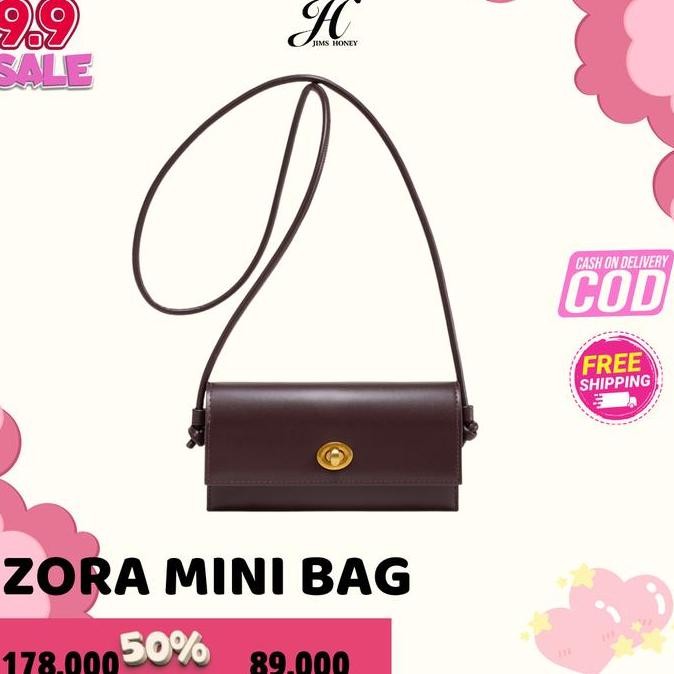 Promo JIMS HONEY TAS SELEMPANG WANITA ZORA MINI BAG COD