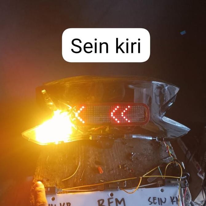 Stoplamp PCX 150 custom runningtext Motocycle Original