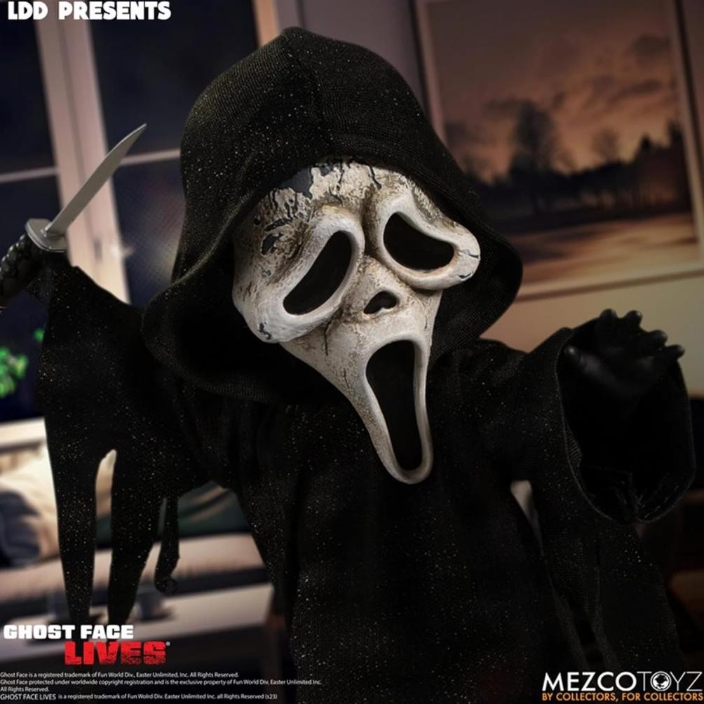MEZCO - SCREAM - LDD PRESENTS - GHOST FACE (ZOMBIE EDITION) 30IQB6UXL4