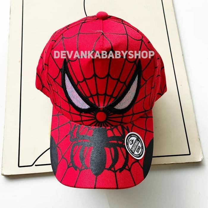 Baju Anak Spiderman Setelan Spider Anak Laki Laki Ada Topi