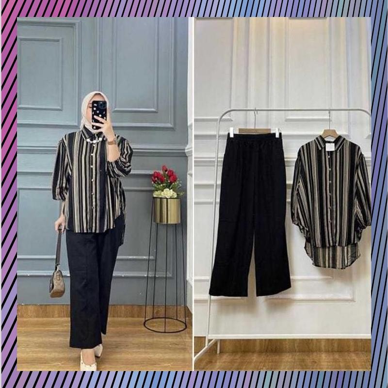 Diskon SETELAN ROK WANITA KEKINIAN KOREAN STYLE | SETELAN ROK WANITA KEKINIAN | SETELAN ROK | SETELA