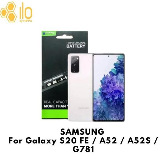 Hippo Baterai Samsung Galaxy S20 Fe / A52 / A52S / G781 4500Mah Original Batere Premium Batu Batre B