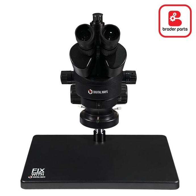 Digital Ways Microscope Trinokuler Dw Tc-X Black
