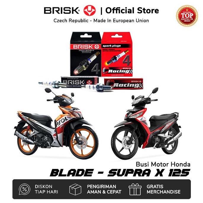 DY152 - Busi Motor Honda Supra X 125 Blade BRISK