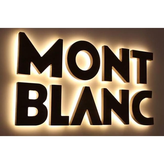 Tulisan Huruf Akrilik Nyala LED Neon Box Letter Huruf Timbul 5 Huruf