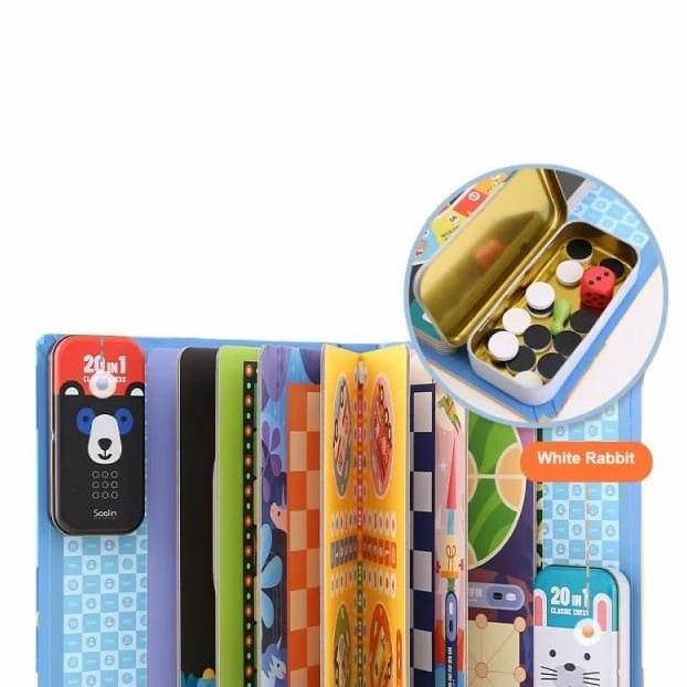 Saalin 20 In 1 Classic Board Game / Mainan Anak 20In1 Boardgame Mainan Edukasi Anak Kualitas Terbaik